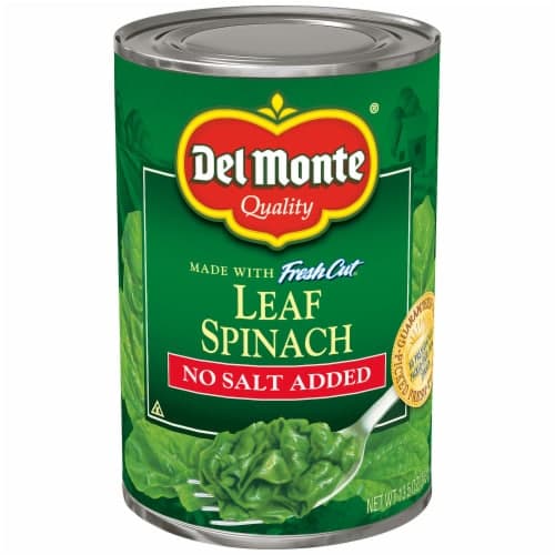 Del Monte Leaf Spinach No Salt Added