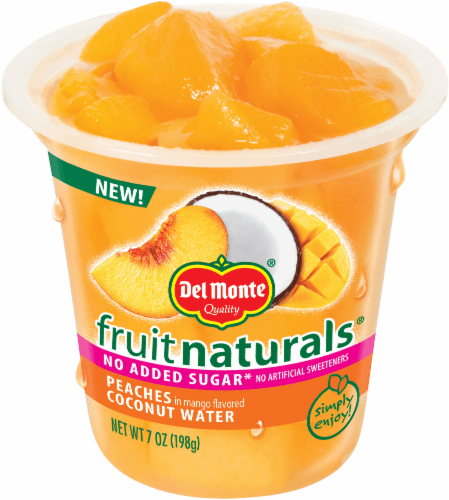 Fruit Naturals Peach In Coconut Water