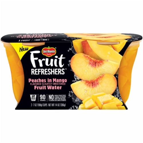 Del Monte Fruit Refreshers Peaches In Mango Fruit Water