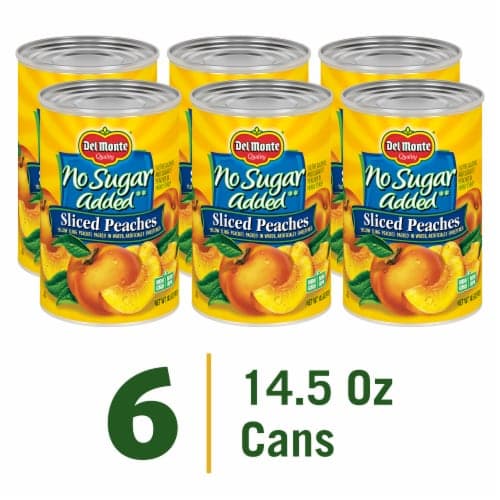 Del Monte No Sugar Added Sliced Yellow Cling Peaches