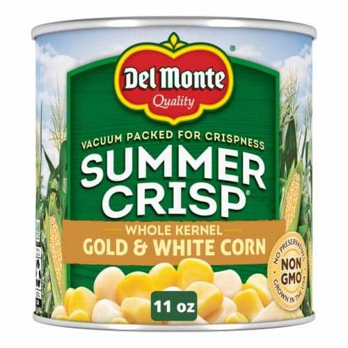 Del Monte Summer Crisp Whole Kernel Gold & White Sweet Corn