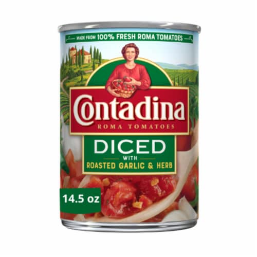 Contadina Roasted Garlic Diced Tomatoes