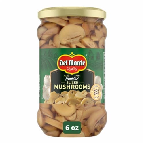 Del Monte Sliced Mushrooms Jar