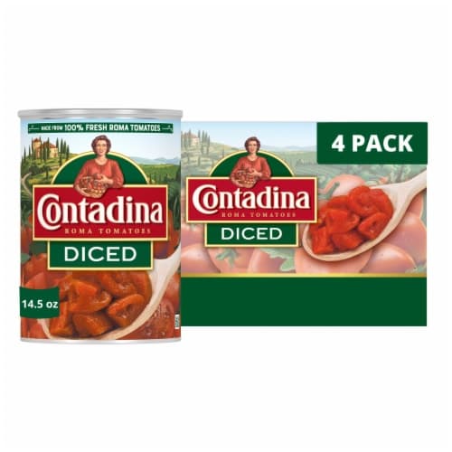 Contadina Canned Diced Roma Tomatoes