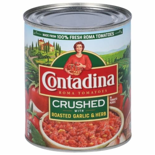 Contadina Roasted Garlic Crushed Tomatoes