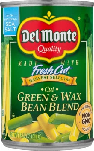 Del Monte Fresh Cut Green & Wax Bean Blend