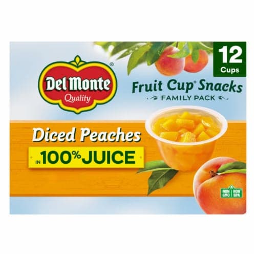 Is it Mustard Free? Del Monte Diced Peaches Fruit Cup Snacks, 100% Juice