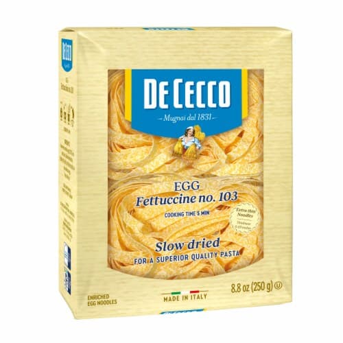 De Cecco Fettuccine Enriched Egg Noodles