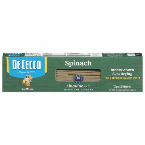 De Cecco Linguine With Spinach No. 7 Pasta