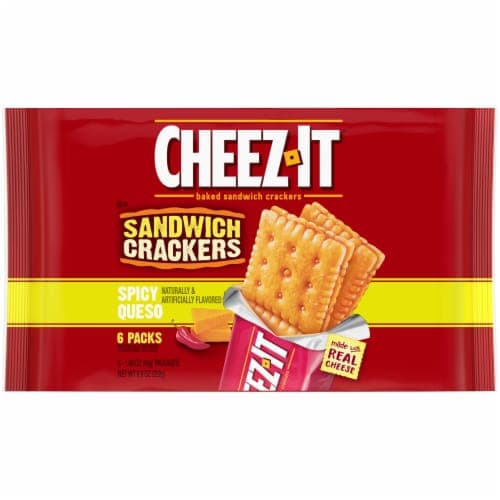 Cheez It Crackers, Sandwich, Spicy Queso