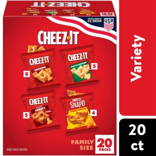 Cheez-It Caddies Variety Pack Grab N Go Crackers