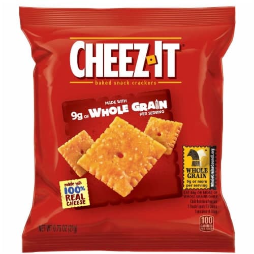 Cheez It Original Whole Grain Cracker, - 175 Per Case