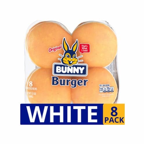 Bunny Plain Hamburger Buns