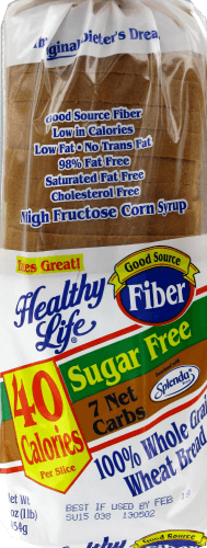 Lewis Bake Shop Healthy Life Sugar Free Whole Wheat Bread