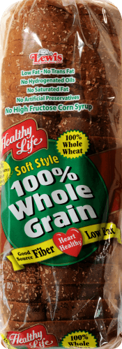 Healthy Life Bread, 100% Whole Wheat, Southern Country Style