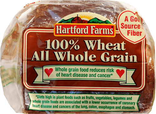Hartford Farms Bread, 100% Wheat All Whole Grain