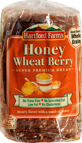 Hartford Farms Bread, Super Premium, Honey Wheat Berry