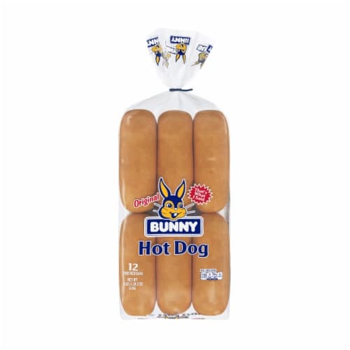 Bunny Hot Dog Buns