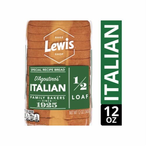 Lewis Bake Shop Italian Half Loaf