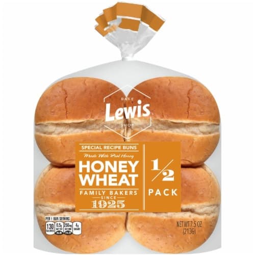 Lewis Bake Shop Special Recipe  Honey Wheat Burger Buns