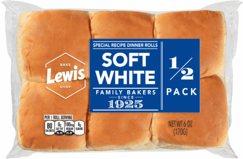 Lewis Bake Shop Special Recipe  Soft White Dinner Rolls