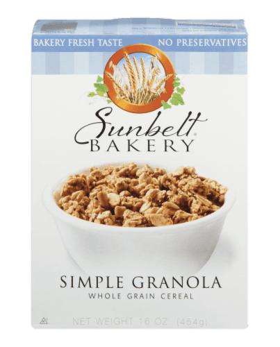 Sunbelt Bakery Cereal Simple Granola Whole Grain