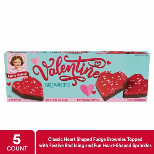 Little Debbie Brownies Iced Be My Valentines