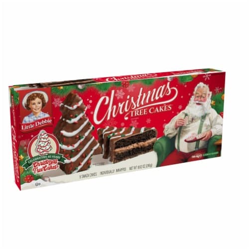 Little Debbie Cakes Christmas Tree Snack