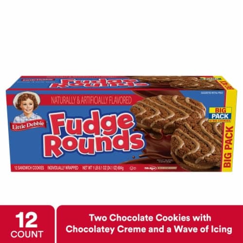 Little Debbie Fudge Rounds Big