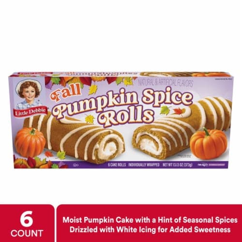 Little Debbie Rolls Pumpkin Spice