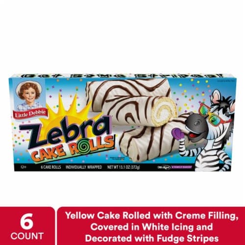 Little Debbie Rolls Cake Zebra