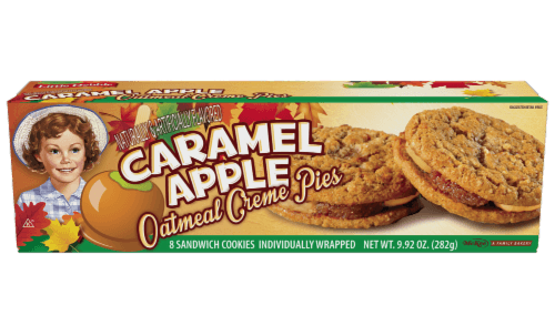 Caramel Apple Oatmeal Pies