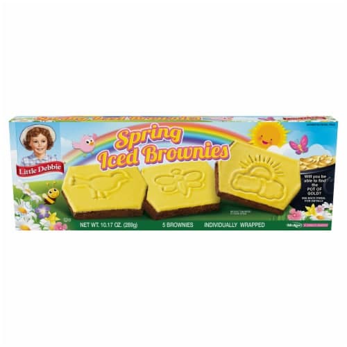 Little Debbie Family Pack Snack Cakes, Little Debbie Family Pack Spring Iced Brownies