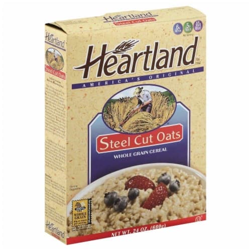 Heartland Cereal, Whole Grain, Steel Cut Oats