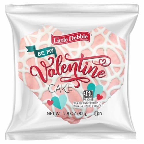Little Debbie Be My Valentine Vanilla Snack Cake