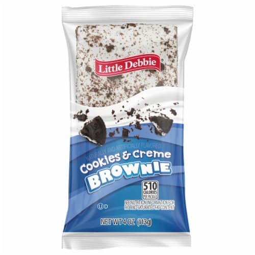 Snack Cakes Little Debbie Snack Cookies & Creme Brownie