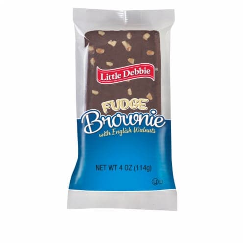 Little Debbie Fudge With English Walnuts Brownie