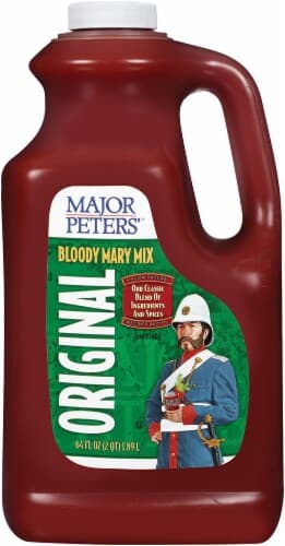 Major Peters' Original Bloody Mary Mix. Oz. Jug