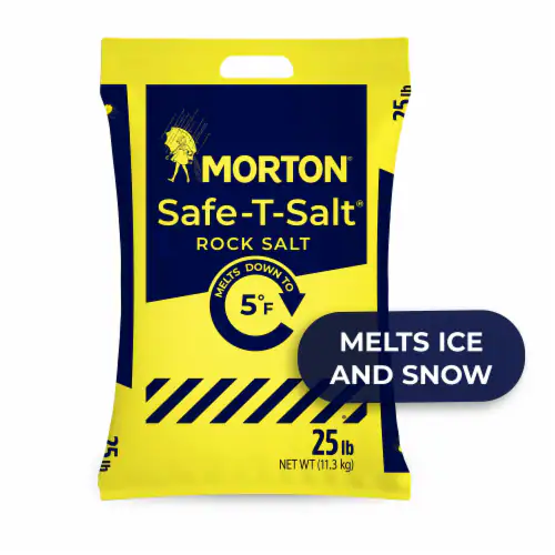 Morton Safe-T-Salt Halite Rock Salt