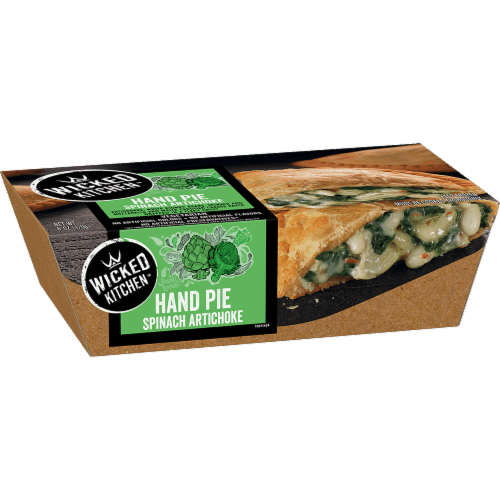 Wicked Kitchen Hand Pie, Spinach Artichoke