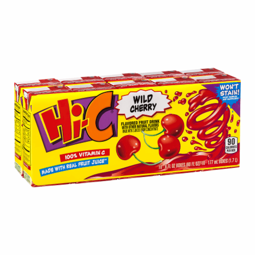 Hi-C Wild Cherry Fruit Drink