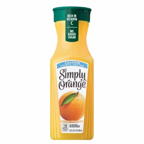 Simply Orange Juice Calcium