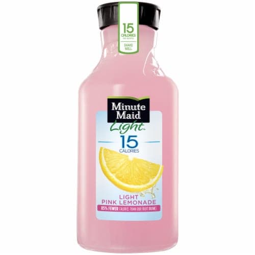 Minute Maid Light Pink Lemonade, Light