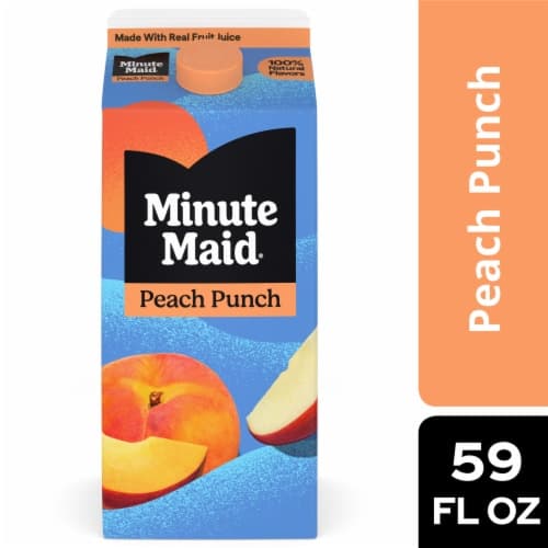 Minute Maid Juice Peach Carton