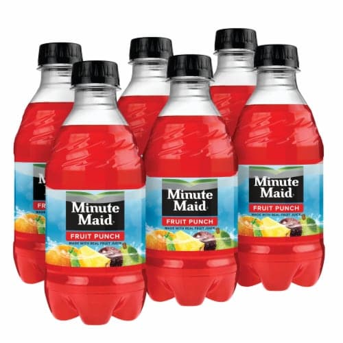 Minute Maid Fruit Punch Bottles