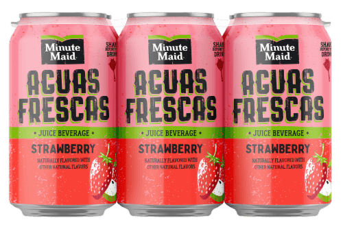 Minute Maid Aguas Frescas Strawberry Juice
