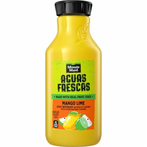 Minute Maid Aguas Frescas Mango Lime Flavored Juice