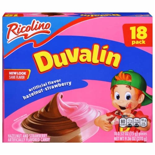Duvalin Flavored Candy Strawberry And Hazelnut