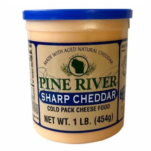 Pine River Sharp Cheddar Cold Pack Cheese Food
