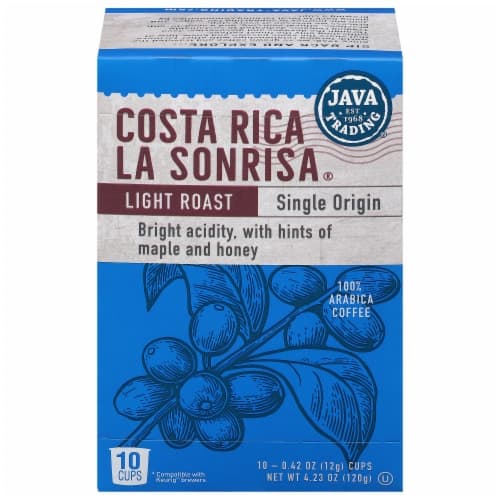 Java Trading Costa Rica La Sonrisa Single Serve Coffee